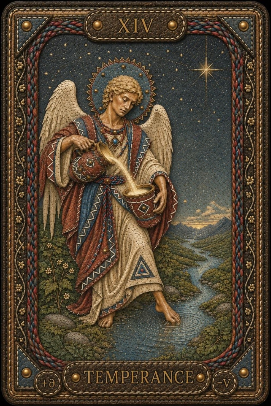Temperance — a Tarot card by Pavel Medvedev