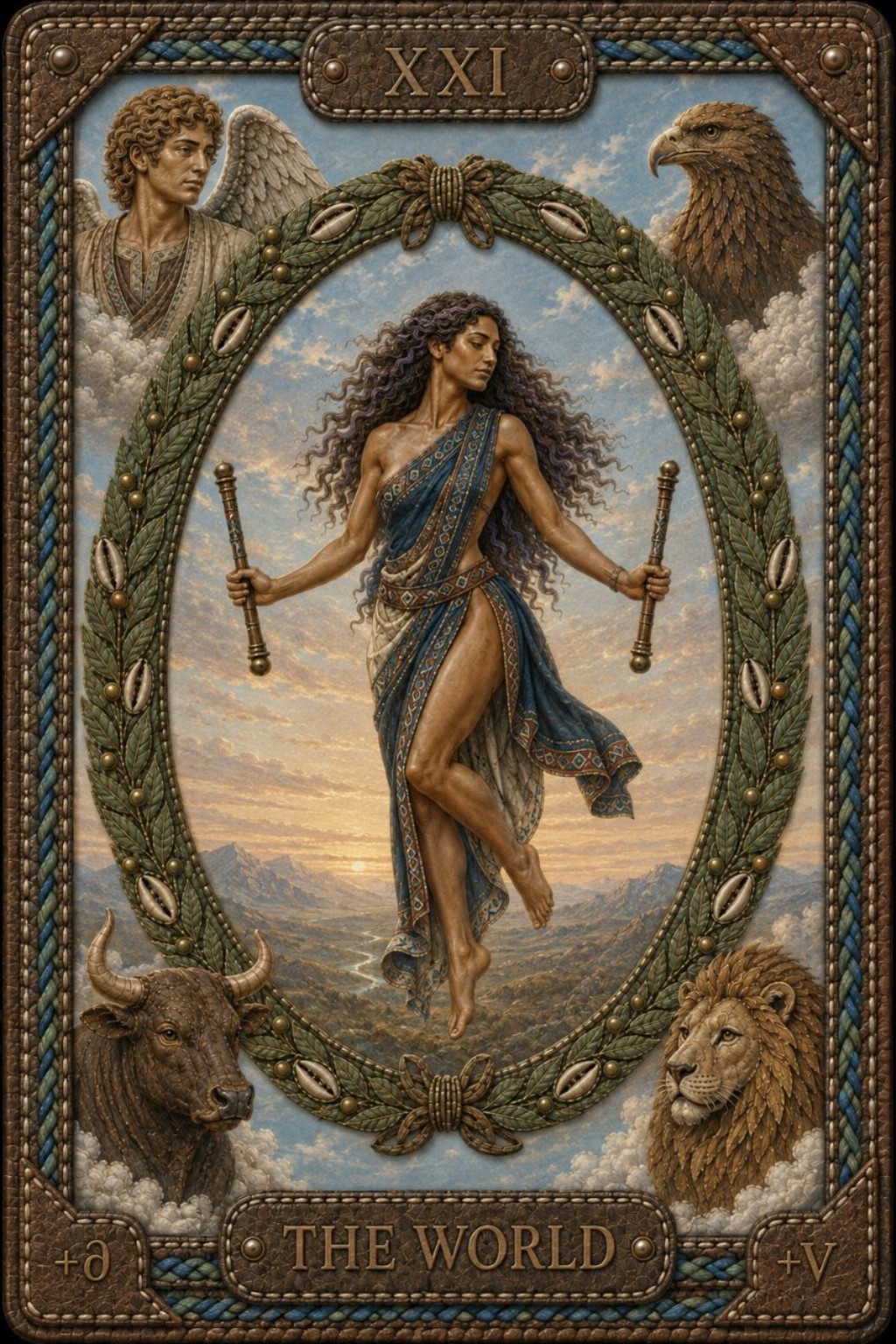 The World — a Tarot card by Pavel Medvedev